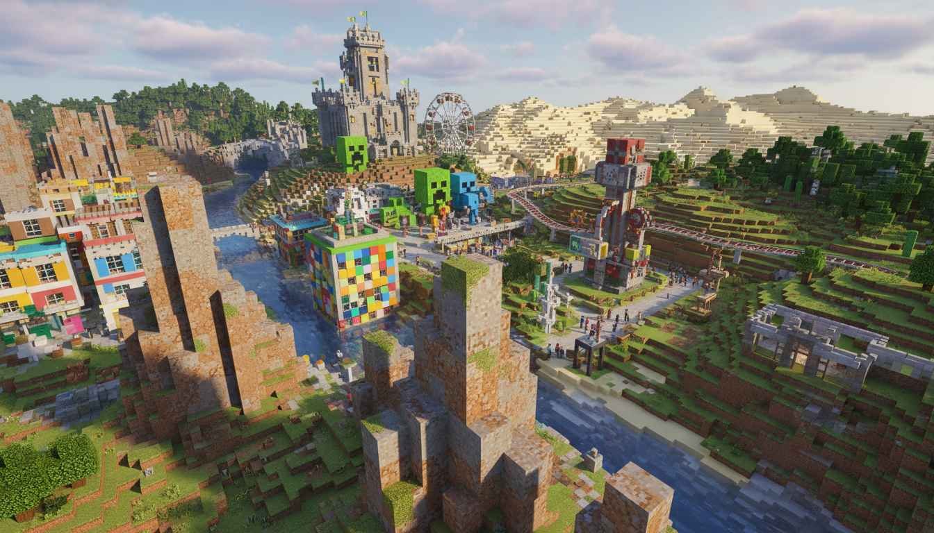minecraft places to visit in real life