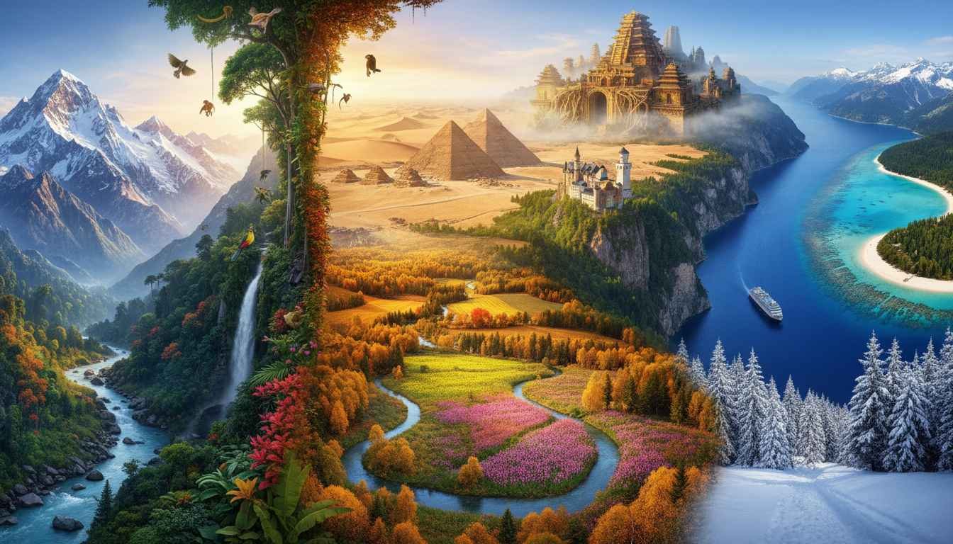 most incredible places to visit in the world