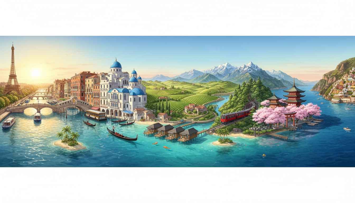 most romantic places to visit in the world