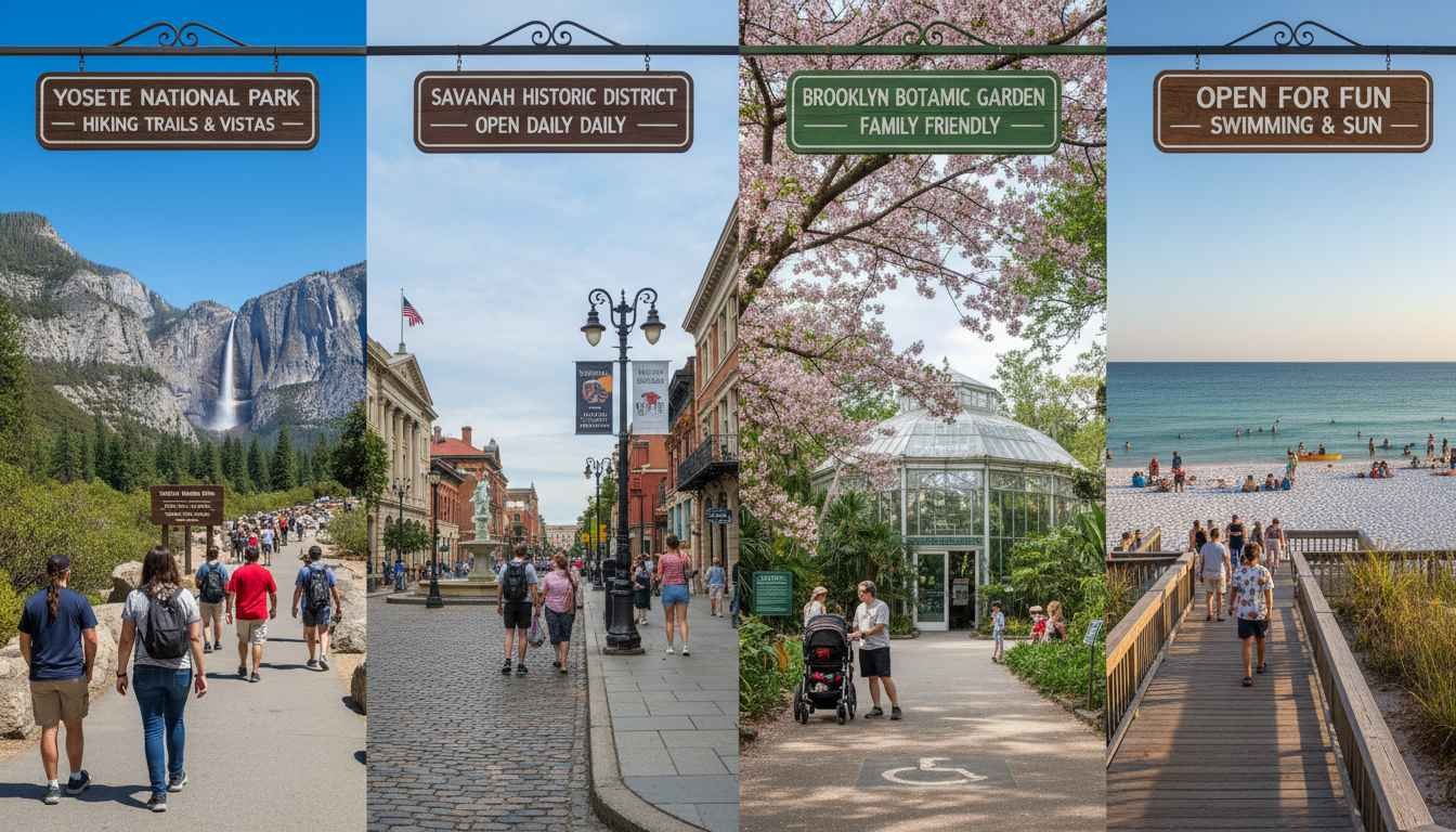 near by places to visit open now